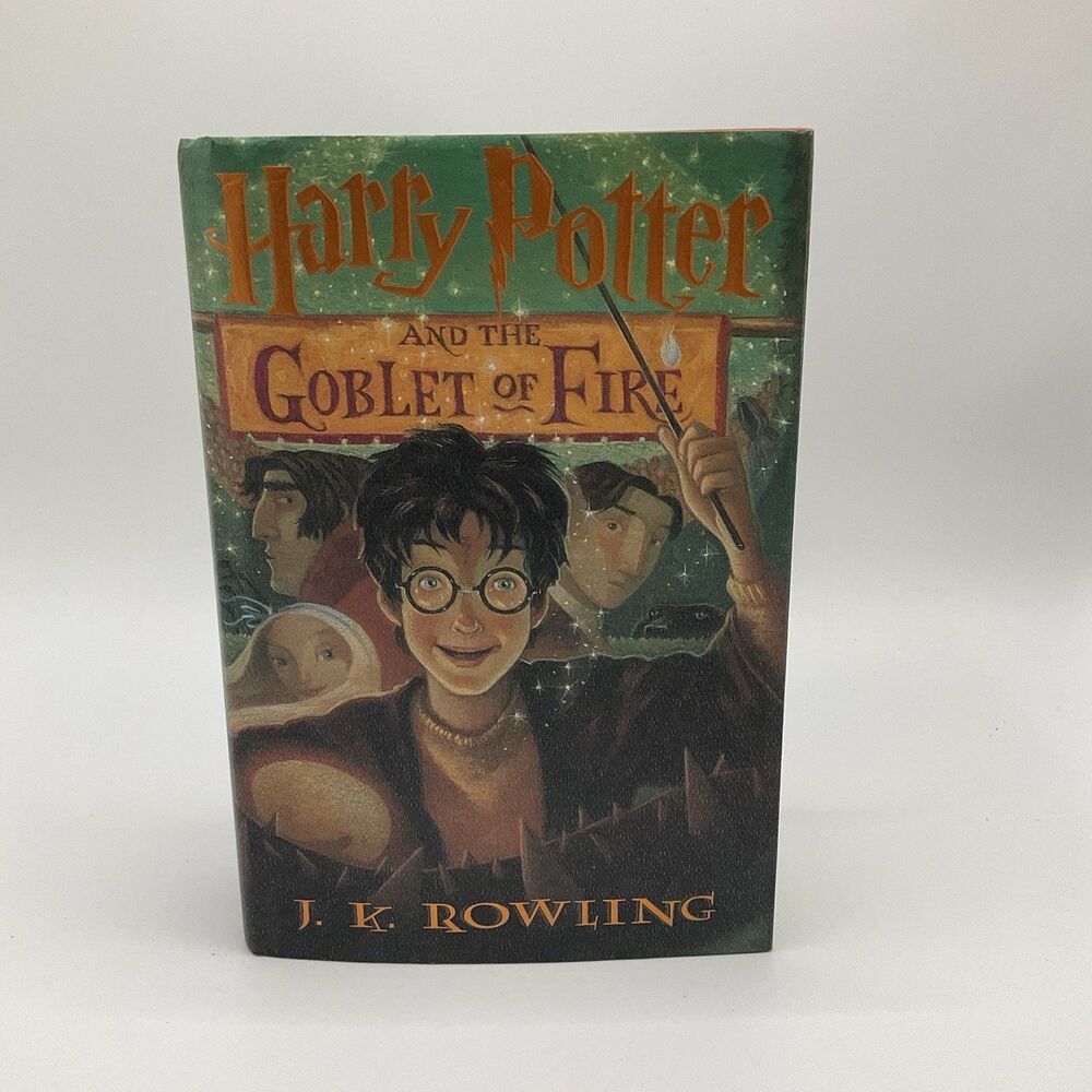 Harry Potter and the Goblet of Fire HC DJ First American Edition 2nd Printing
